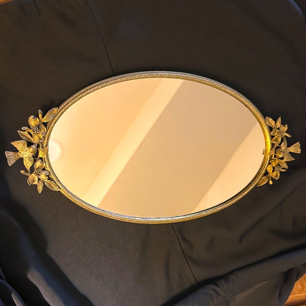 Mid Century Matson Mirrored Tray.